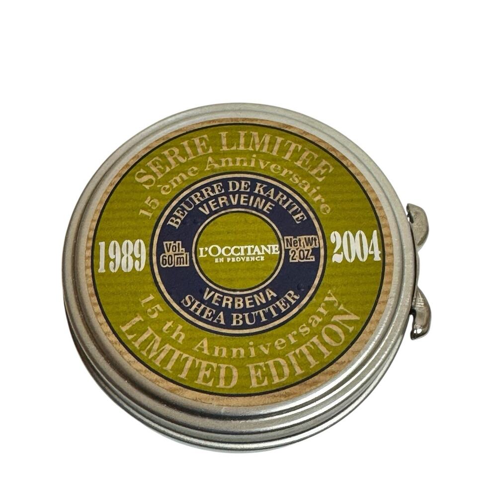 L'OCCITANE Verbena Shea Butter. 60ml/2Oz. New Old Stock 15th Anniversary